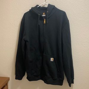 Black Carhartt Zip up Hoodie